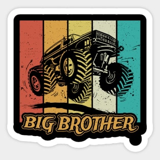 Im the Big Brother Monster Truck Sticker